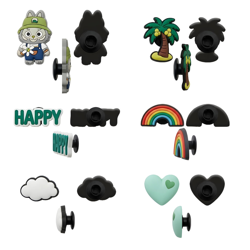 Pins para Clog e Crocs - Charms Decorativos DIY para Calcados - Personalizacao Criativa