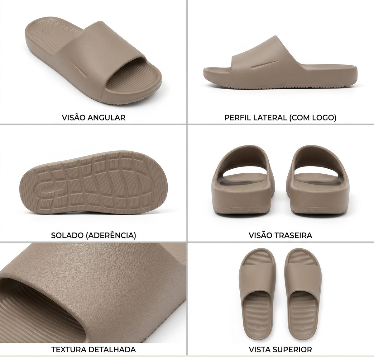 Chinelo Nuvem Slide Unissex HEYOO - EVA Macio E Antiderrapante Sandalia Para Banho Piscina Pronta Entrega
