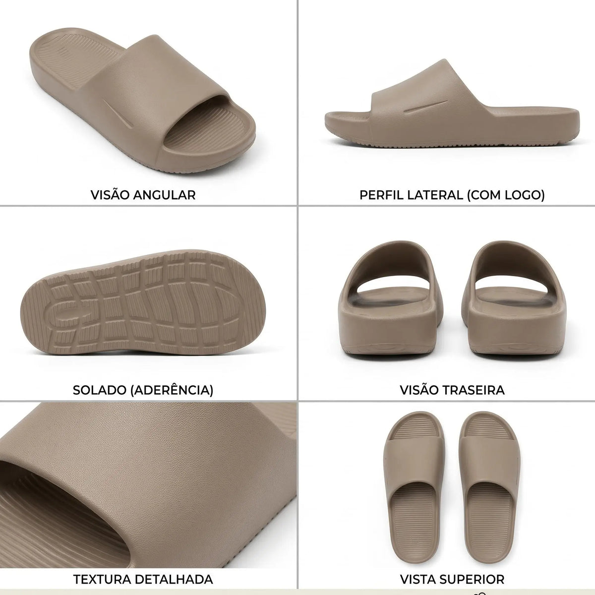 Chinelo Nuvem Slide Unissex HEYOO - EVA Macio E Antiderrapante Sandalia Para Banho Piscina Pronta Entrega