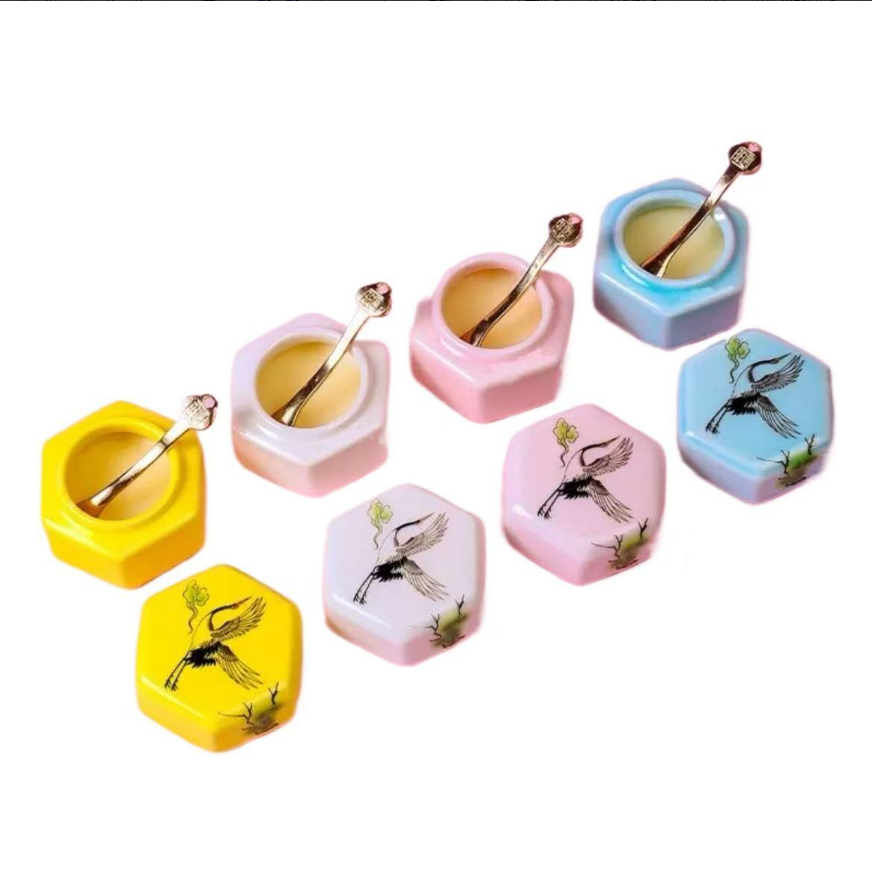 Heyoo陶瓷固体香膏，散香4-12小时，改善皮肤干燥，花香香调（反转巴黎，沉香，檀香，玫瑰，龙涎）