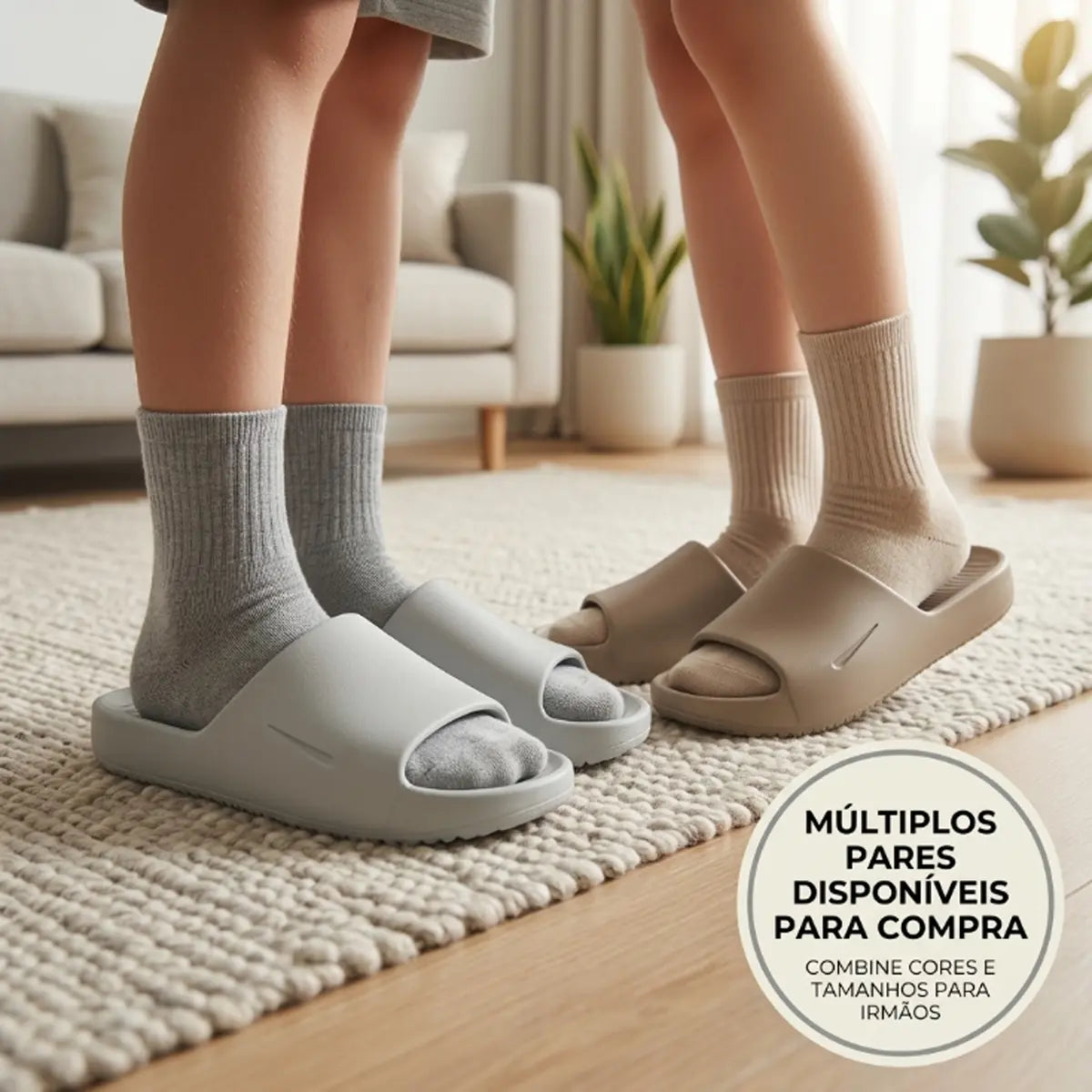 Chinelo Nuvem Slide Unissex HEYOO - EVA Macio E Antiderrapante Sandalia Para Banho Piscina Pronta Entrega