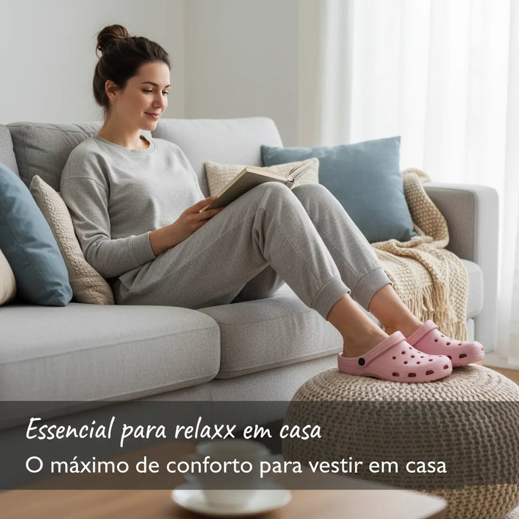 Sandalia Nuvem Feminina HEYOO Rasteira Conforto Antiestresse - Chinelo Slide De EVA Leve Macio Do 33 Ao 40