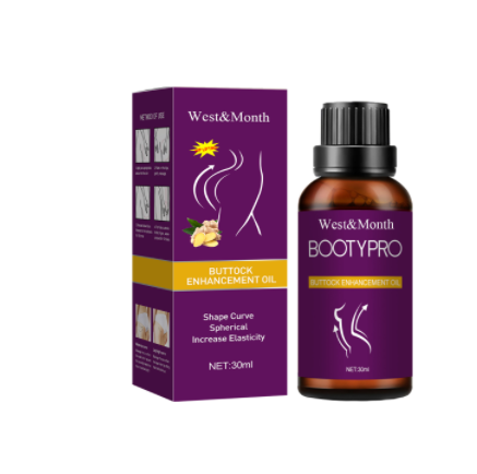 West&Month 丰臀增强油提拉按摩油紧致塑身蜜桃臀凸显曲线美臀翘臀