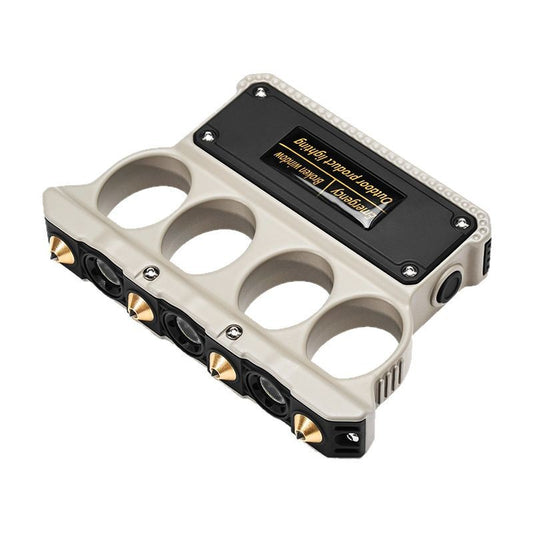 Heyoo指虎型四指含LED电源应急灯10W（ABS+PC+锌合金）