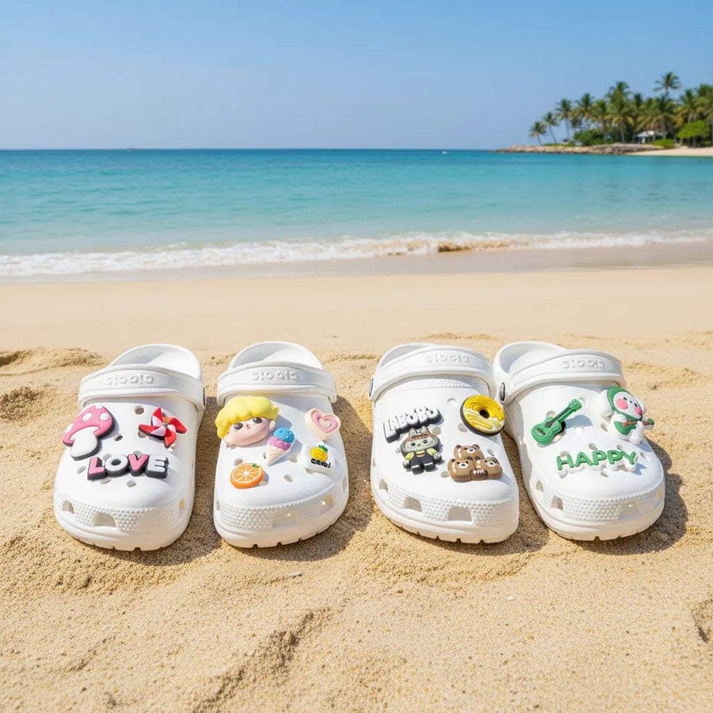 Pins para Clog e Crocs - Charms Decorativos DIY para Calcados - Personalizacao Criativa
