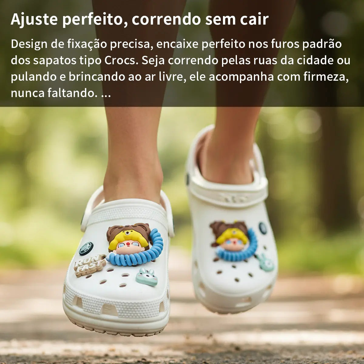 Pins para Clog e Crocs - Charms Decorativos DIY para Calcados - Personalizacao Criativa