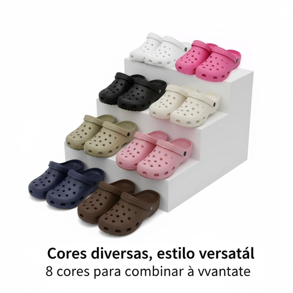 Sandalia Nuvem Feminina HEYOO Rasteira Conforto Antiestresse - Chinelo Slide De EVA Leve Macio Do 33 Ao 40