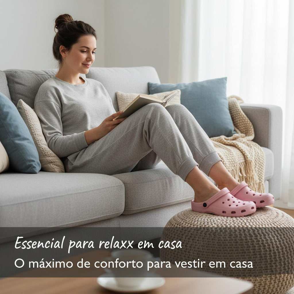 Sandalia Nuvem Feminina HEYOO Rasteira Conforto Antiestresse - Chinelo Slide De EVA Leve Macio Do 33 Ao 40