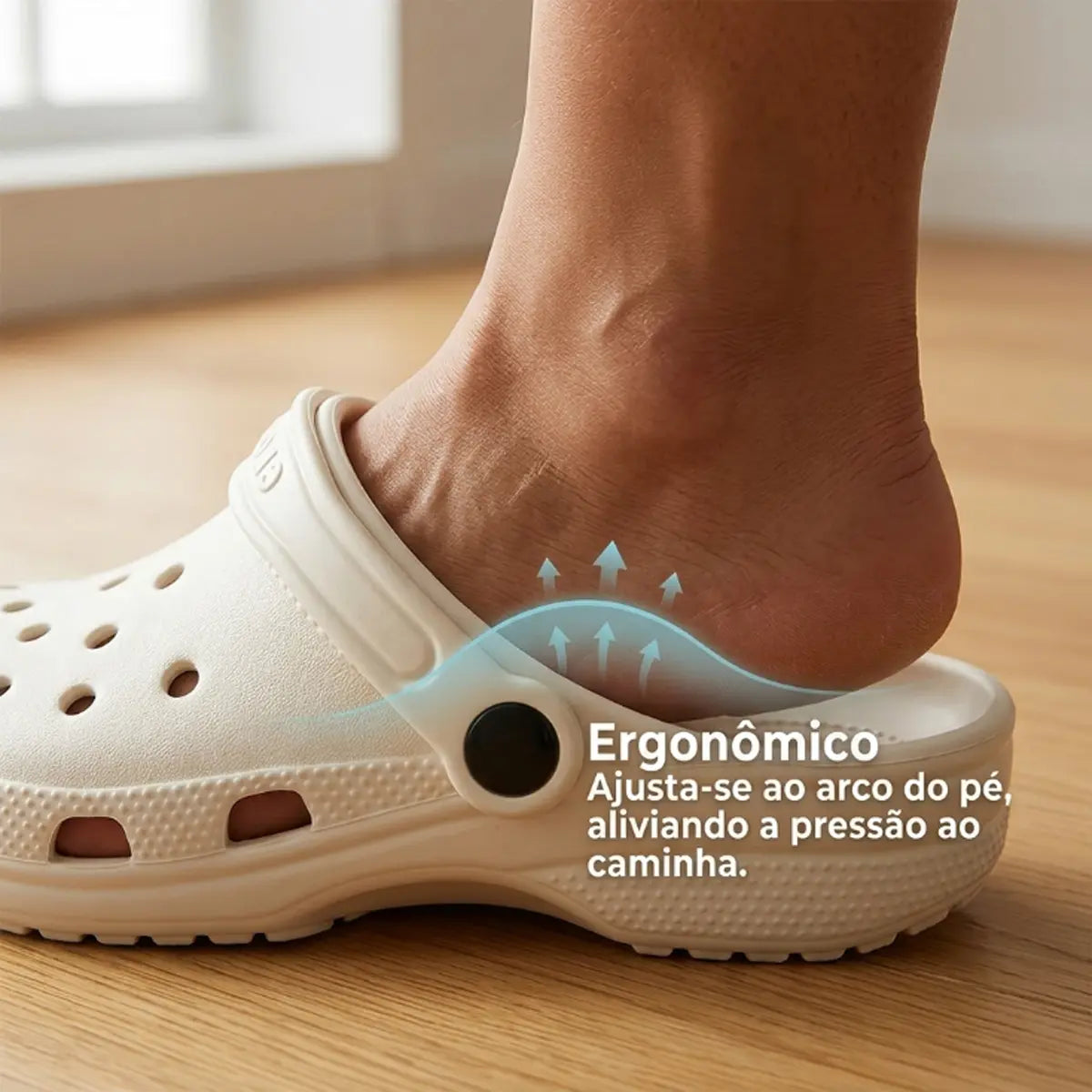Sandalia Nuvem Feminina HEYOO Rasteira Conforto Antiestresse - Chinelo Slide De EVA Leve Macio Do 33 Ao 40
